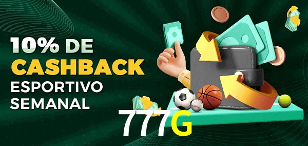 10% de bônus de cashback na 777G